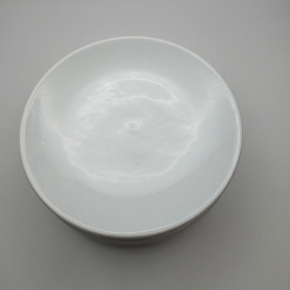 The Pampered Chef Other - Pampered Chef 6" Appetizer Plates White Simple Additions Set of 4 Ceramic